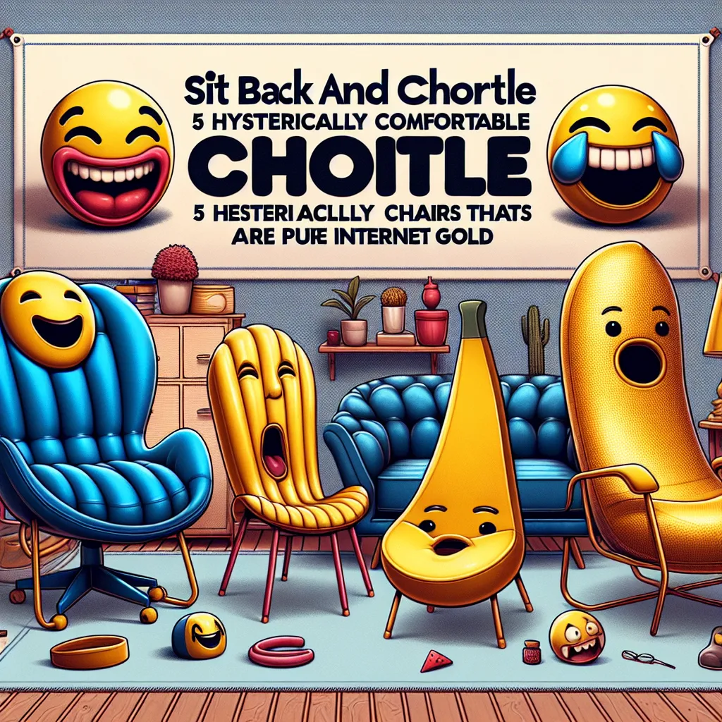 Sit Back and Chortle: 5 Hysterically Comfortable Chairs That Are Pure Internet Gold