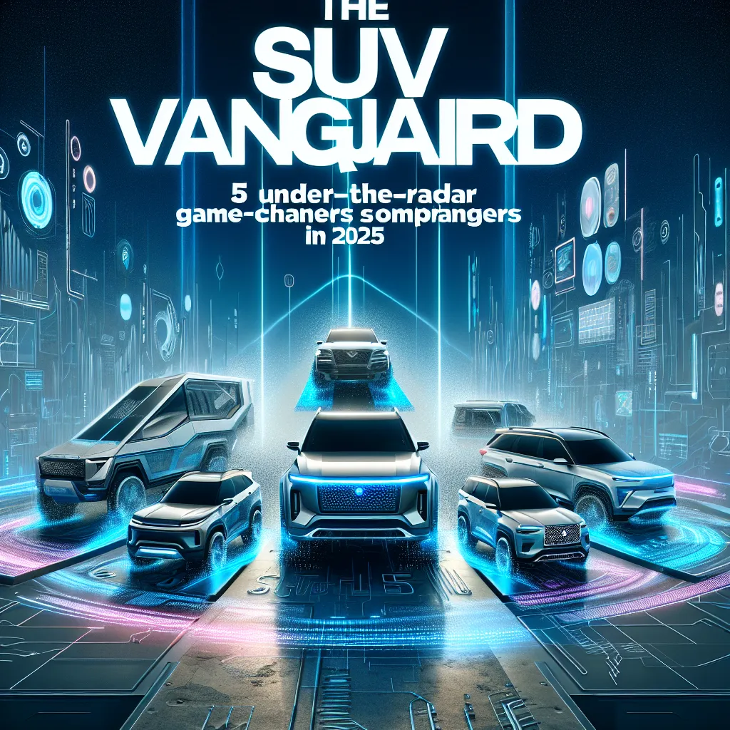 The SUV Vanguard: 5 Under-the-Radar Game Changers in 2025
