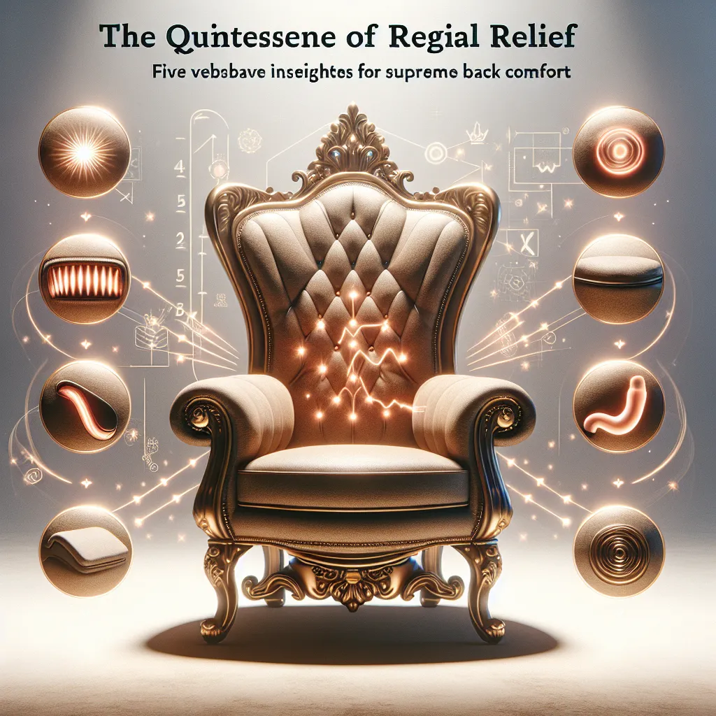 The Quintessence of Regal Relief: Five Bespoke Insights for Supreme Back Comfort