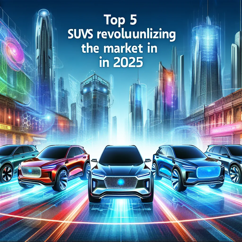 Top 5 SUVs Revolutionizing the Market in 2025