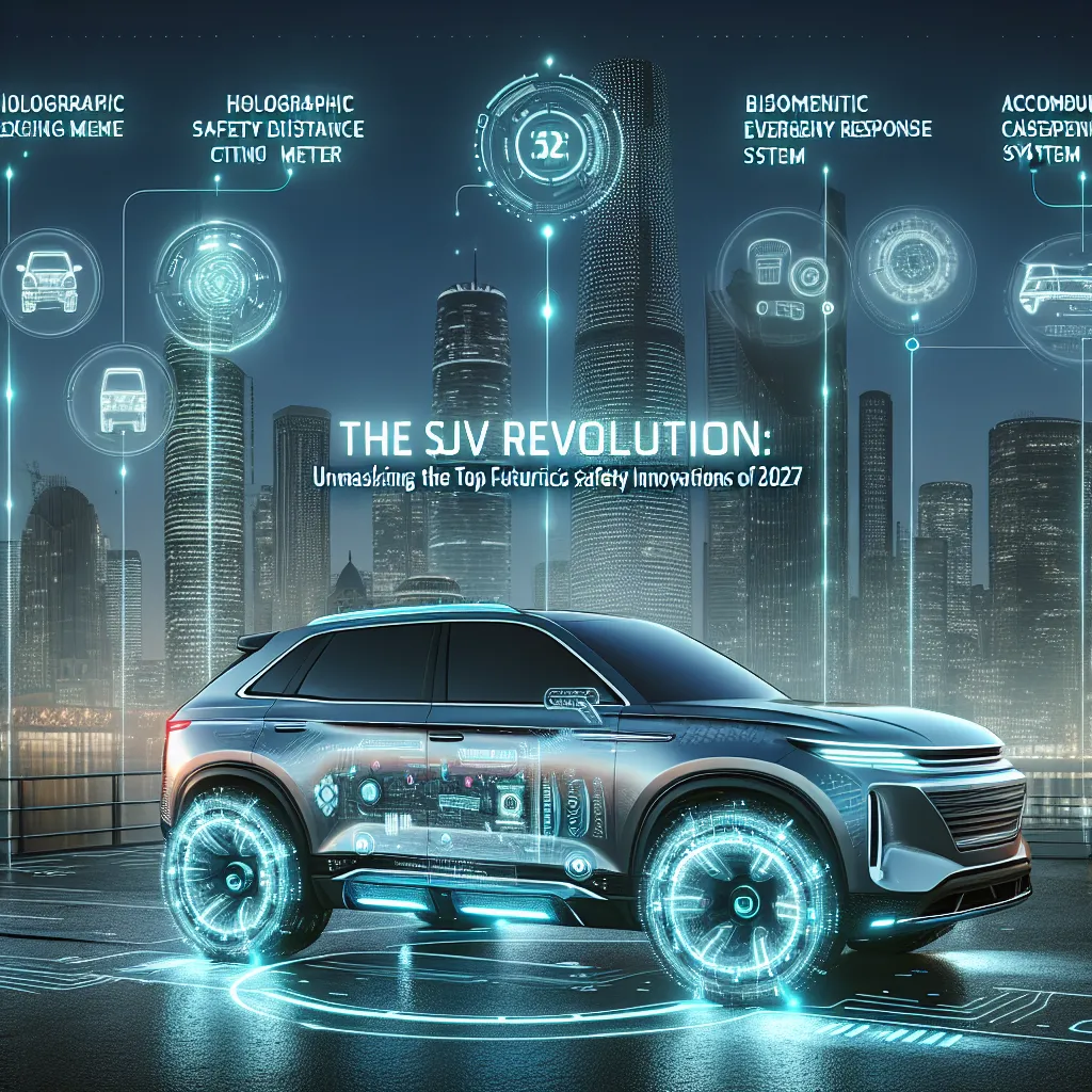 The SUV Revolution: Unmasking the Top 5 Futuristic Safety Innovations of 2027