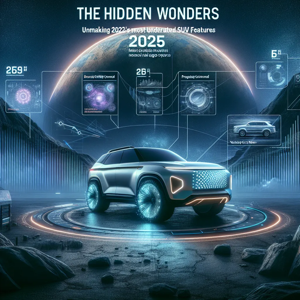 The Hidden Wonders: Unmasking 2025's Most Underrated SUV Features