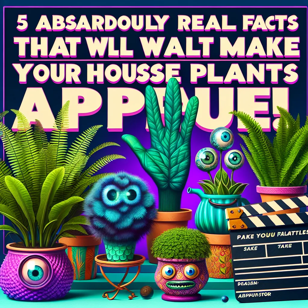 5 Absurdly Real Facts That Will Make Your Houseplants Applaud!