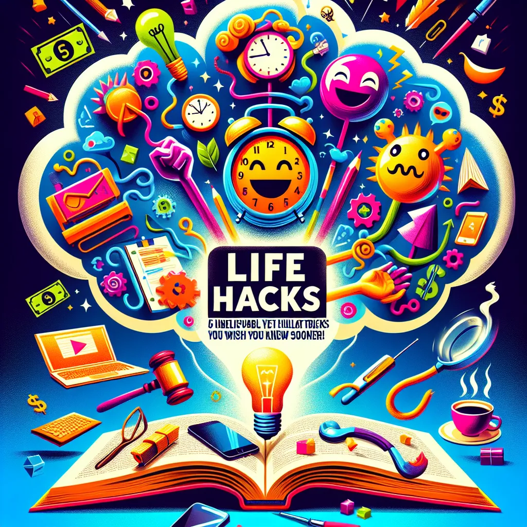 Life Hacks: 5 Unbelievable Yet Hilarious Tricks You Wish You Knew Sooner!