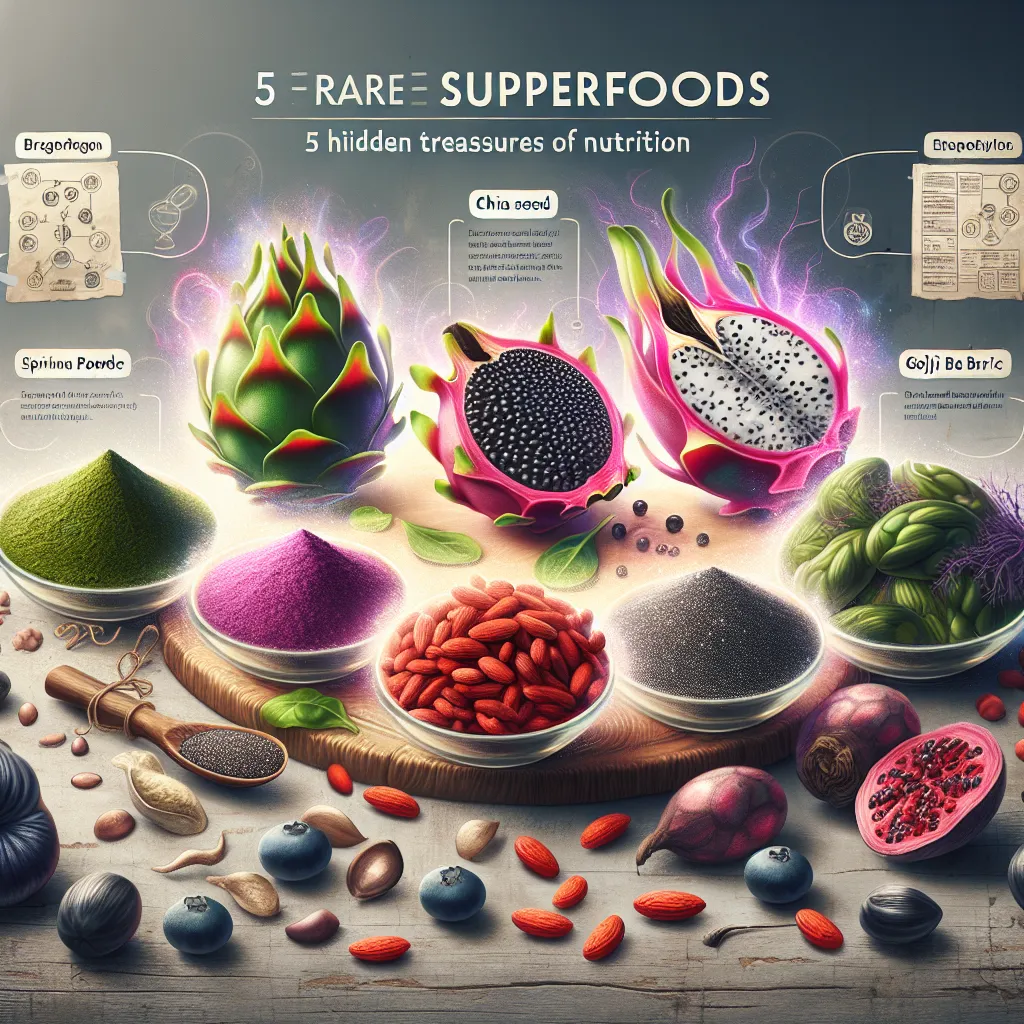 Exploring the Health Benefits of Rare Superfoods: 5 Hidden Treasures of Nutrition