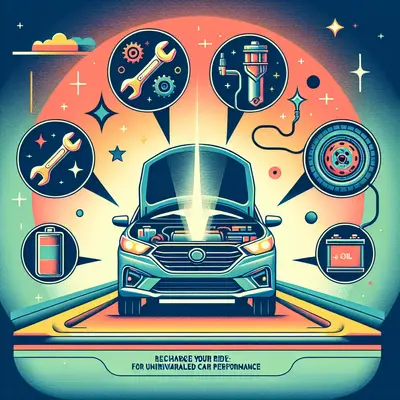 Recharge Your Ride: 5 Maintenance Tips for Unrivaled Car Performance