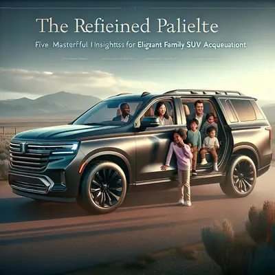 The Refined Palette: Five Masterful Insights for Elegant Family SUV Acquisition