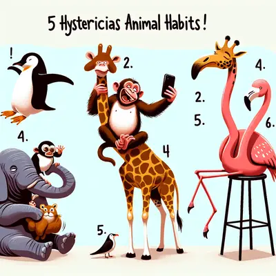 5 Hysterical Animal Habits That Will Leave You Giggling!