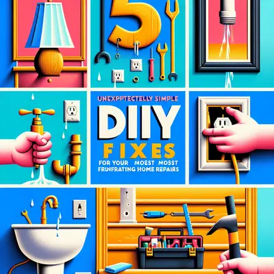 5 Unexpectedly Simple DIY Fixes for Your Most Frustrating Home Repairs