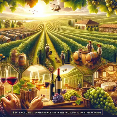 The Wine Connoisseur's Grand Voyage: 5 Exclusive Experiences in the World of Vineyards