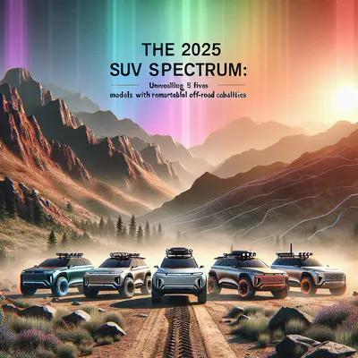 The 2025 SUV Spectrum: Unveiling Five Models with Remarkable Off-Road Capabilities