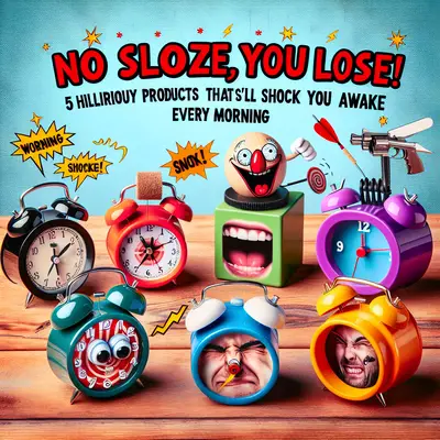No Snooze, You Lose! 5 Hilarious Products That'll Shock You Awake Every Morning