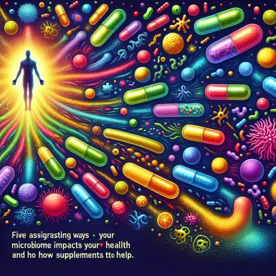 Five Astonishing Ways Your Microbiome Impacts Your Health and How Supplements Can Help