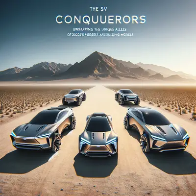The SUV Conquerors: Unwrapping the Unique Allures of 2025's Astounding Models