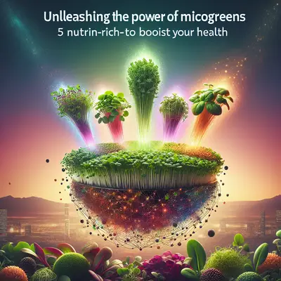 Unleashing the Power of Microgreens: 5 Nutrient-Rich Superfoods to Boost Your Health