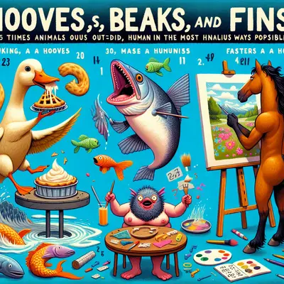 Hooves, Beaks, and Fins: 5 Times Animals Outdid Humans in the Most Hilarious Ways Possible