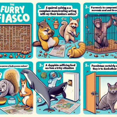 The Furry Fiasco: 5 Times Animals Outsmarted Us With Their Bonkers Antics