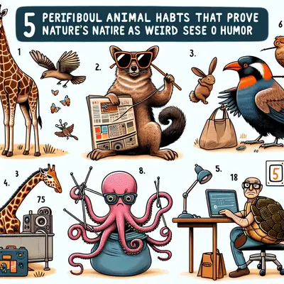 Five Peculiar Animal Habits That Prove Nature Has a Weird Sense of Humor