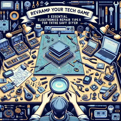 Revamp Your Tech Game: 5 Essential Electronics Repair Tips for the Savvy DIYer