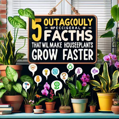 5 Outrageously Peculiar Facts That Will Make Your Houseplants Grow Faster