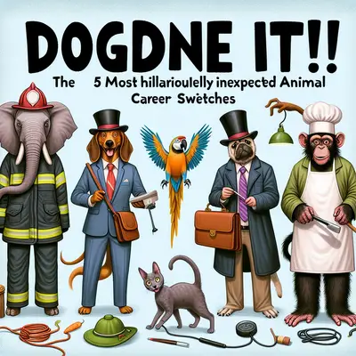 Doggone It! The 5 Most Hilariously Unexpected Animal Career Switches
