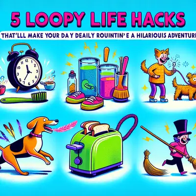 5 Loopy Life Hacks That'll Make Your Daily Routine a Hilarious Adventure!