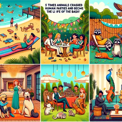 5 Times Animals Crashed Human Parties and Became the Life of the Bash!
