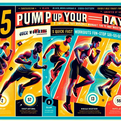 Pump Up Your Day: 5 Lightning Fast Workouts for the Nonstop Go-Getter