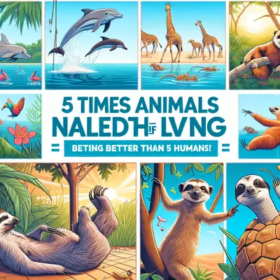 5 Times Animals Nailed The Art Of Living Better Than Us Humans!