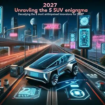 Unraveling the SUV Enigma: Decoding the 5 Most Anticipated Innovations for 2027