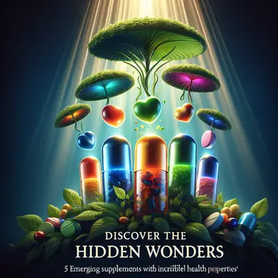 Discover the Hidden Wonders: 5 Emerging Supplements with Incredible Health Properties