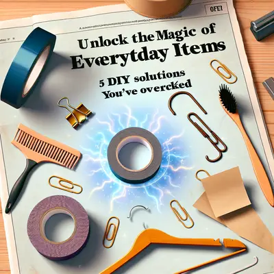 Unlock the Magic of Everyday Items: 5 DIY Solutions You've Overlooked