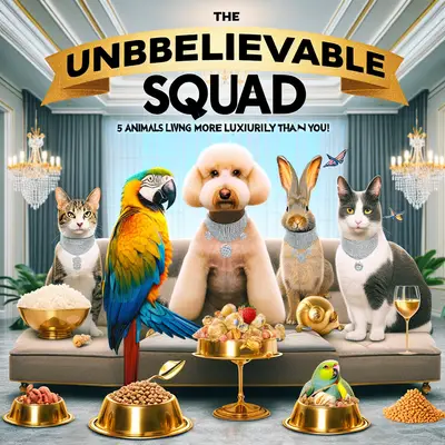 The Unbelievable Squad: 5 Animals Living More Luxuriously Than You!