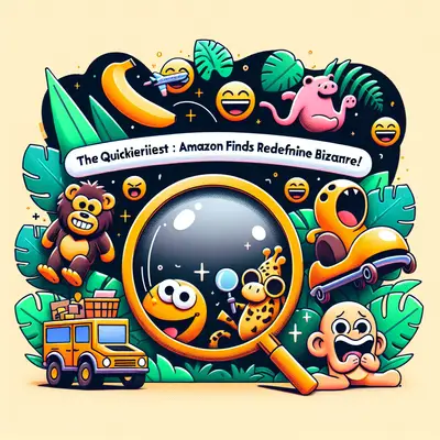 The Quirkiest Quest: 5 Hysterical Amazon Finds that Redefine Bizarre!