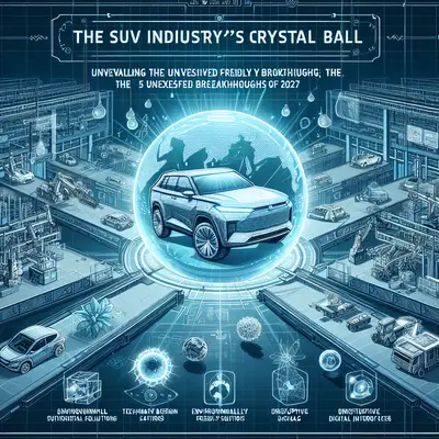 The SUV Industry's Crystal Ball: Unveiling the 5 Unforeseen Breakthroughs of 2027