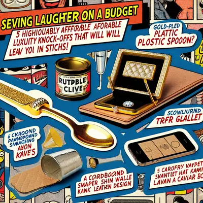 Serving Laughter on a Budget: 5 Hilariously Affordable Luxury Knock-offs That Will Leave You in Stitches!