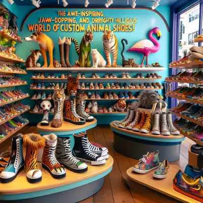 The Awe-Inspiring, Jaw-Dropping, and Downright Hilarious World of Custom Animal Shoes!