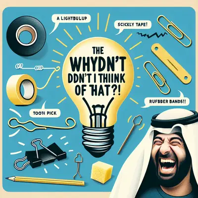 The "Why Didn't I Think of That?!" Guide: 5 Hilariously Ingenious Life Hacks That Will Have You Rolling in Laughter!