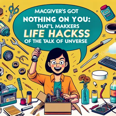 MacGyver's Got Nothing on You: 5 Bonkers Life Hacks That'll Make You the Talk of the Universe