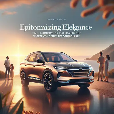 Epitomizing Elegance: Five Illuminating Insights for the Discerning Family SUV Connoisseur