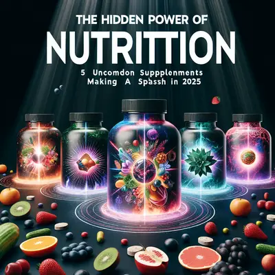 The Hidden Power of Nutrition: 5 Uncommon Supplements Making a Splash in 2025