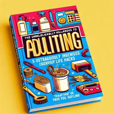 The Unbelievably Hilarious Guide to Adulting: 5 Outrageously Ingenious Life Hacks That Will Have You ROFLing