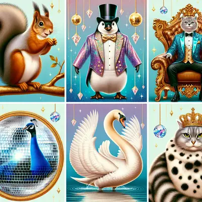 From Stylish Squirrels to Party-Animal Penguins: 5 Animals Living More Glamorously than You!