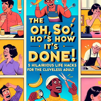 The "Oh, So That's How It's Done!" Guide: 5 Hilarious Life Hacks for the Clueless Adult
