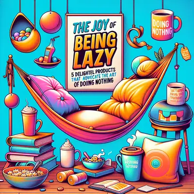 The Joy of Being Lazy: 5 Delightful Products That Advocate the Art of Doing Nothing