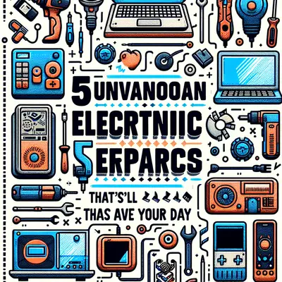 Repair Buzz: 5 Unconventional Electronics Repair Hacks That'll Save Your Day