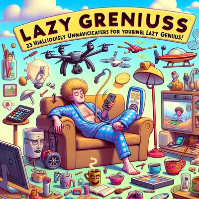 23 Unexpectedly Hilarious Products for the Lazy Genius in You!