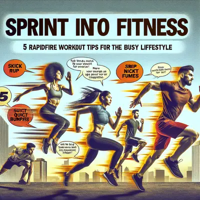 Sprint into Fitness: 5 Rapidfire Workout Tips for the Busy Lifestyle