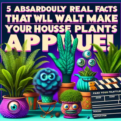 5 Absurdly Real Facts That Will Make Your Houseplants Applaud!
