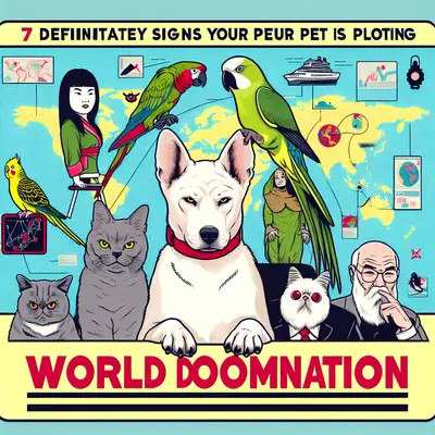 7 Definitive Signs Your Pet Is Plotting World Domination